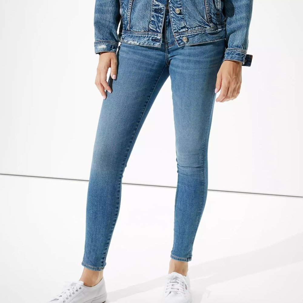 AE Next Level Stretch Jeggings Jeans - Size 6